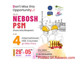 Dazzling December Offer on NEBOSH PSM..!!