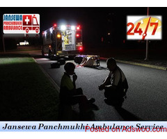 Avail Finest Service of Ground Ambulance from Pitampura