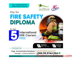 Join Fire Safety Diploma @ Low Cost