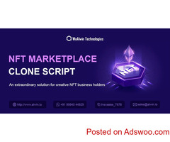 Launch your NFT Marketplace Platform with Our Superfine NFT Marketplace Clone Script