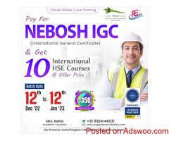Year- End Special Offer on NEBOSH IGC