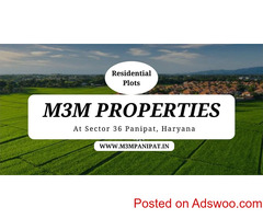 M3M Plots Sector 36 Panipat | This Is All You Always Want To Be