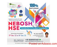 Upgrade your HSE Investigative skills with us…!!