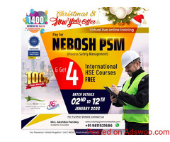 New year Exciting Offer on NEBOSH PSM…!!