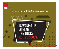 ALS - Ideal way to boost the preparation of student of UPSC exam