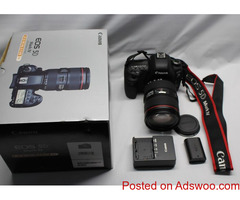 Canon EOS 5D Mark IV with EF 24-105mm Whatasp me +14072040954