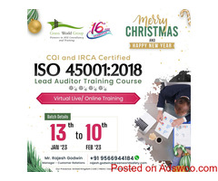 Develop your Audit Skills with ISO Lead auditor Course…!!
