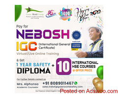 Triple Super Festive Offer On NEBOSH IGC !!!
