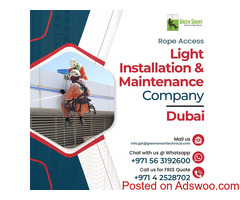 Facade light Installation service in Dubai..!!