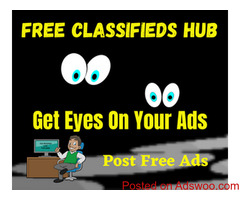 FREECLASSIFIEDSHUB-COM ---- POST YOUR FREE ADS