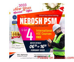 NEBOSH PSM's "2023" Extraordinary New Year's offer..!