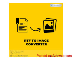 Best RTF to Image Converter Tool by Sub Systems