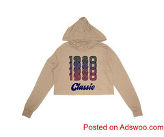 Women’s Cropped 1980 Classic Hoodie