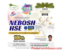 Boost your investigation skills with Top HSE qualification…!!