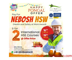 Value this festive season by learning NEBOSH HSW…!!