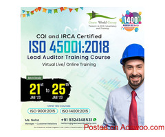 Begin your career in lead auditor training for affordable fees!