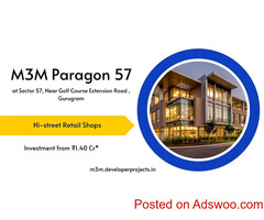 M3M Paragon 57 at Sector 57, Near Golf Course Road Extension, Gurugram