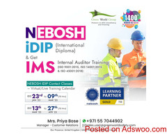 Boost your career to Next level with NEBOSH IDip qualification…!!