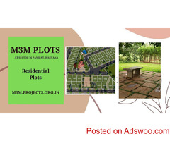 M3M Plots Sector 36 Panipat | An Iconic Space For Better Livings