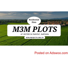 M3M Plots Sector 36 Panipat | An Iconic Space For Better Livings