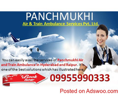 Legendary Panchmukhi Air and Train Ambulance Service in Raipur - Book Now