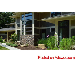Get the look of natural stone at a fraction of the price - faux stone siding by Stone Selex