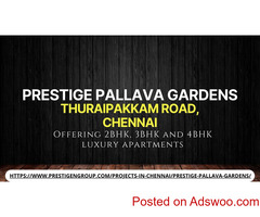 Prestige Pallava Gardens - Witness The Best Of Nature In Chennai