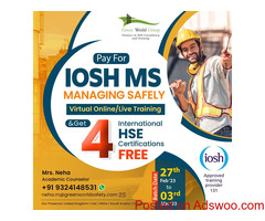 Enroll in the IOSH-MS course to advance your career in safety...!
