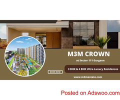 Flats in M3M Crown Gurgaon - An Opportunity of A Lifetime