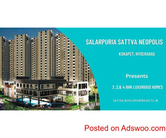Salarpuria Sattva Neopolis  Hyderabad -Live Grand With sSpacious