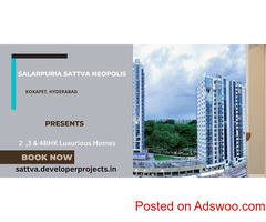Salarpuria Sattva Neopolis  Hyderabad -Live Grand With sSpacious