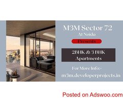 M3M Sector 72 Noida - Wonderful Abode That Houses Your Dreams