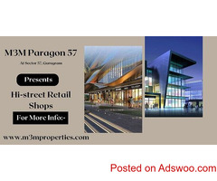M3M Paragon 57 At Sector 57, Gurugram - Smartly Planned Retail Shops