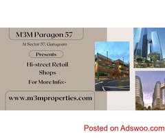 M3M Paragon 57 At Sector 57, Gurugram - Smartly Planned Retail Shops