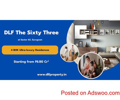 Flats in DLF The Sixty Three Gurgaon - Find Time for Life