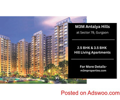 M3M Antalya Hills Sector 79 Gurgaon - Luxury Comes With A Conscience