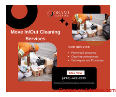 Okami Cleaning provides you with the best Move Out/In Cleaning Services