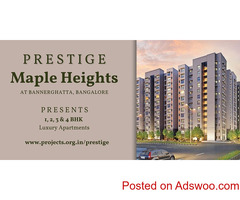 Prestige Maple Heights Bengaluru - A Fresh Beginning Towards A Beautiful Life