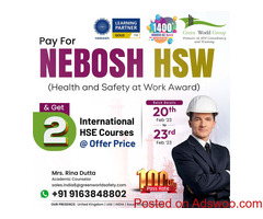 Take the First Step Towards your HSE Career..!!