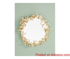 Gold Vine Mirror | Decorative Mirror For Home