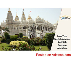 Book Your Bhuj Outstation Taxi Ride Anytime, Anywhere