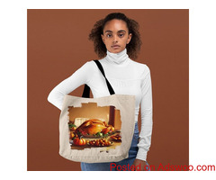Thanksgiving Themed Tote Bag