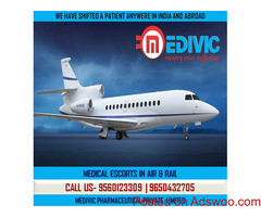 Pick Medivic Air Ambulance Service in Bhopal at Very Ordinary Cost