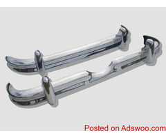 Jaguar Mk2 stainless steel bumpers