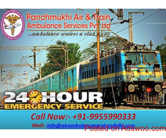Get Panchmukhi Train Ambulance from Guwahati to Chennai at the Minimum Cost