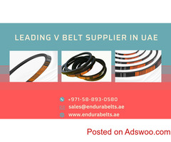 Leading V Belt Supplier in UAE | Endure Hi-Tech