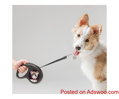 Beautiful Cat Art Retractable Pet Leash