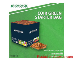 Get the super-washed and sustainable solution of coconut coir substrate from RICOCCO