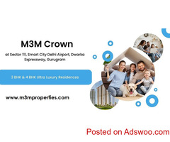 New Launch M3M Crown At Sector 111, Gurugram