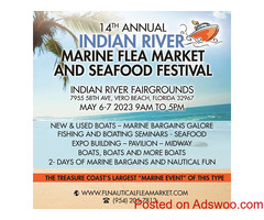 2023 14th Annual Indian River Marine Flea Market & Seafood Festival